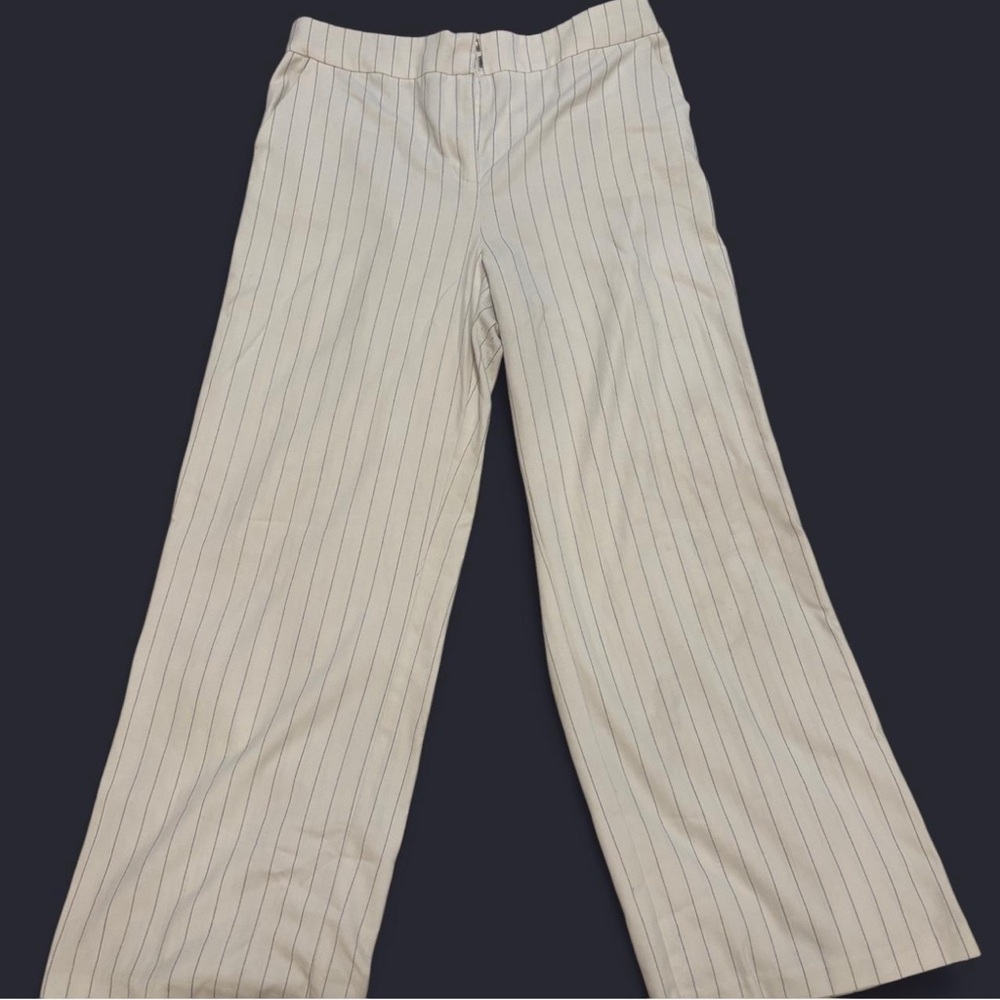 Office pants! White stripes